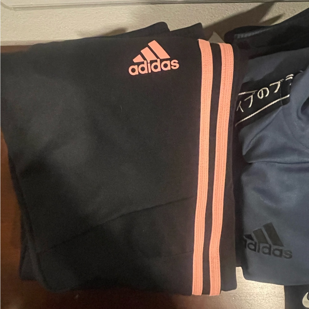 XS Adidas Pink/Black Tiro Pants